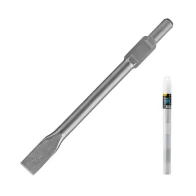 Долото плоское DELI DH-HBZ35410-E1, HEX30, 30×410×35 мм, сталь 40Cr
