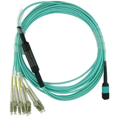 Кабель оптический Lenovo 00FM413, MPO-4×LC OM3, 3м