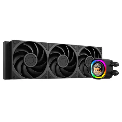 Система жидкостного охлаждения ID-Cooling FX360 LCD PE (Soc 1851/1700/1200/115X/AM5/AM4, 3x120мм fan, 2450rpm, 34.3 дБ, 350W, PWM 4-pin, Al+Cu) (FX360 LCD PE)