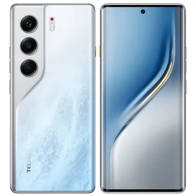 Смартфон TECNO Camon 40 Pro CM6 256+8 GLACIER WHITE, 256ГБ, 8ГБ, 6.78"