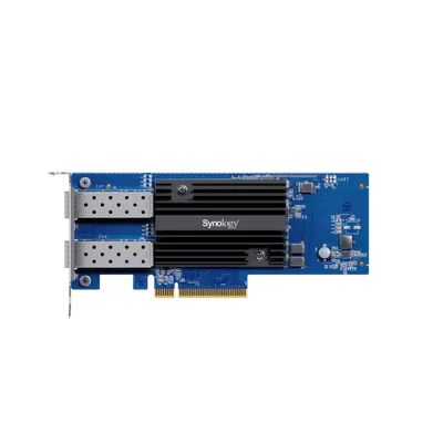 Сетевой адаптер Synology E10G30-F2, 2×SFP+ 10 Гбит/с, PCIe 3.0 x8, низкопрофильный