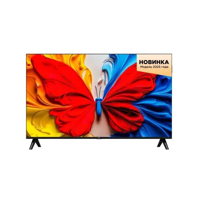 Телевизор TCL 43S5K-UZ, 43", QLED, FULL HD, Smart TV