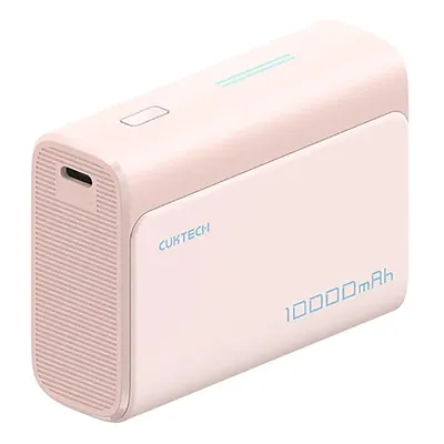 Power bank CUKTECH CUK0PB100DPK, 10000mAh, 30W, розовый
