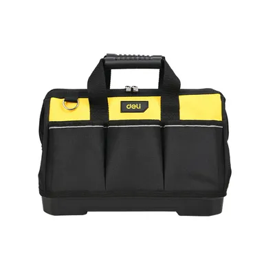 Сумка для инструментов DELI DL586119, Oxford 600D, 360×200×220 мм, жёсткое дно