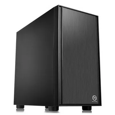 Корпус Thermaltake CA-1J1-00S1NN-00, Versa H17, mATX, черный