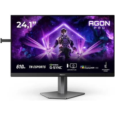 Монитор AOC AGON AG246FK6, 24.1" TN, 1920×1080, 600 Гц, 0.5 мс, HDR10