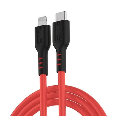 Кабель ZMI GL870 USB 2.0 Type-C — Lightning, 1 м, 3 А, красный