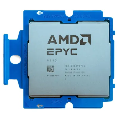 Процессор AMD EPYC 9965, 192 ядра/384 потока, 2.25–3.7 ГГц, Socket SP5, 500 Вт, OEM