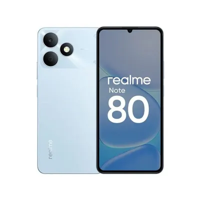 Смартфон Realme RMX5388, Note 80, 4+64, голубой