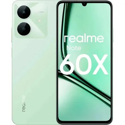 Смартфон REALME Note 60x RMX3938GN128, 4GB/128GB, зеленый