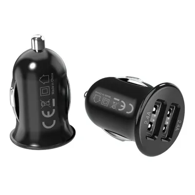 Автомобильное ЗУ ACD ACD-C242-X1B, 24 Вт, 2×USB, QC 3.0