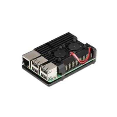 Корпус ACD RA503, для Raspberry Pi 4B, алюминиевый, черный