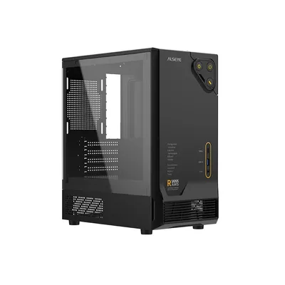 Корпус ALSEYE AS.07.0259, RAMS 1.0, MicroATX, черный