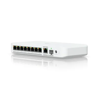 Коммутатор Ubiquiti USW-Flex-2.5G-8, управляемый L2, 8×2.5GbE RJ45, 1×10G RJ45/SFP+