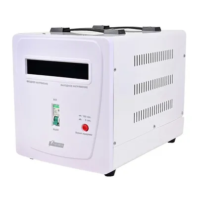 Стабилизатор напряжения Powerman AVS 3000 E, 3000 ВА / 3000 Вт, 130–260 В