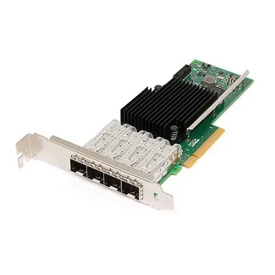 Сетевой адаптер Intel X710-DA4, 4×SFP+ 10GbE/1GbE, PCI-E 3.0 x8, iSCSI
