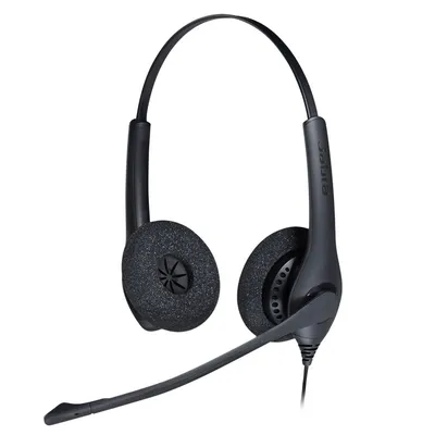Гарнитура Jabra BIZ 1500 Duo 1559-0159, накладные, USB, 2.3 м