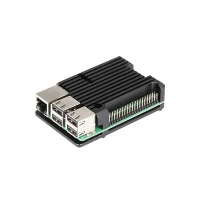 Корпус ACD RA460 для Raspberry Pi 3B/3B+, алюминиевый, чёрный