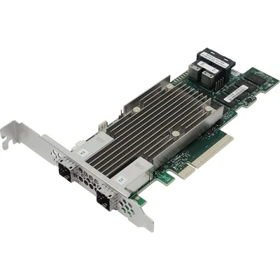 RAID-контроллер Broadcom 9480-8i8e SGL (05-50031-00010) PCIe 3.1 x8 LP, SAS/SATA/NVMe, RAID 0,1,5,6,10,50,60, 16port(2 * int SFF8643 + 2 * ext SFF8644), 4GB Cache, 3516ROC RTL {5}, (003624)