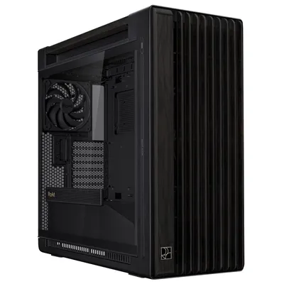 Корпус ASUS ProArt PA602 Wood TG PWM, Midi Tower, E-ATX, чёрный