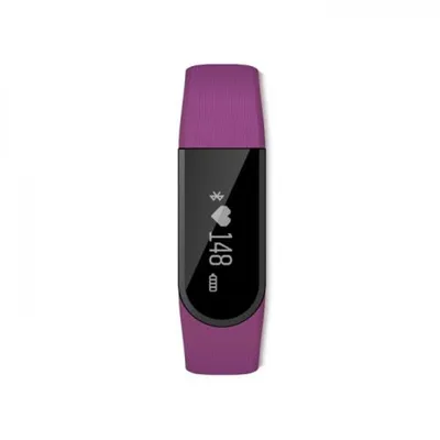 Фитнес-браслет Lime 116HR Purple Пульсометр, Шагомер, Подсчет калорий, Часы, Будильник, Пурпурный ремешок