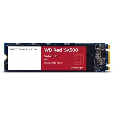 Накопитель SSD SSD WD 2Tb Red SA500 NAS 3D NAND M2.2280 SATA-3 (TLC) M.2(22x80мм), R/W 560/530Mb/s