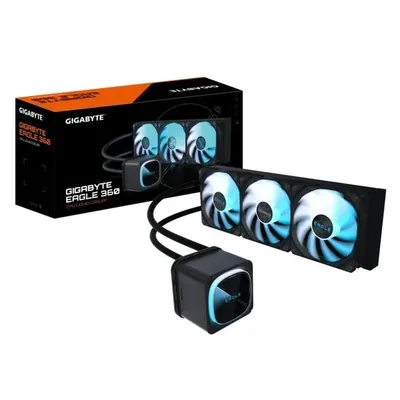 Система охлаждения Gigabyte EAGLE 360, СЖО 360 мм, 3×120 мм ARGB, LGA 1851/1700/1200/115x/AM4/AM5