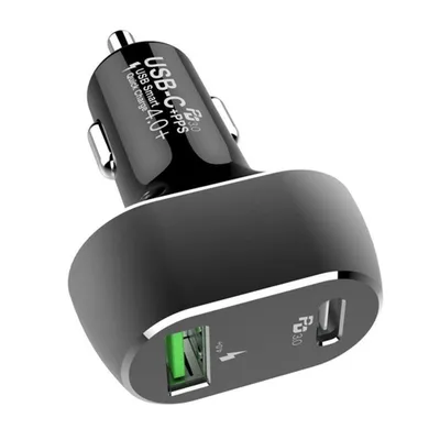 Автомобильное ЗУ ACD ACD-С632P-V1B, 63Вт, 2×USB (PD+QC)