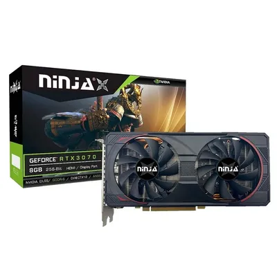 Видеокарта NINJA NF307FG86F, GeForce RTX 3070, 8 ГБ GDDR6, 256 бит