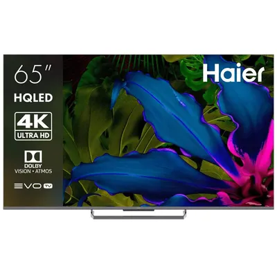 Телевизор Haier DH1VWQD06RU, QLED 65", 4K, 144Hz, Smart TV