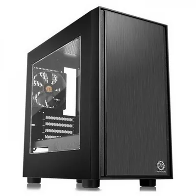 Корпус Thermaltake CA-1J1-00S1WN-00, Versa H17, mATX, без БП
