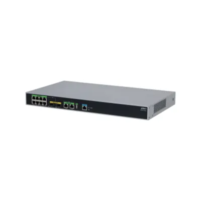 Контроллер WLAN Dahua DH-AC64, 64 лицензии AP, 2×2.5GE WAN, 8×GE + 2×10GE SFP+
