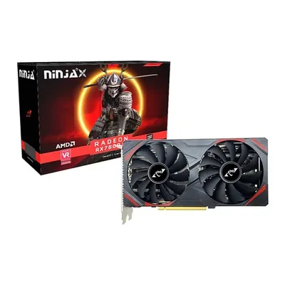 Видеокарта Ninja AF760FG86F, AMD Radeon RX 7600, 8 ГБ GDDR6, 128 бит