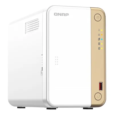 Сетевое хранилище QNAP TS-262-4G, 2 отсека, 2.5GbE, 4ГБ