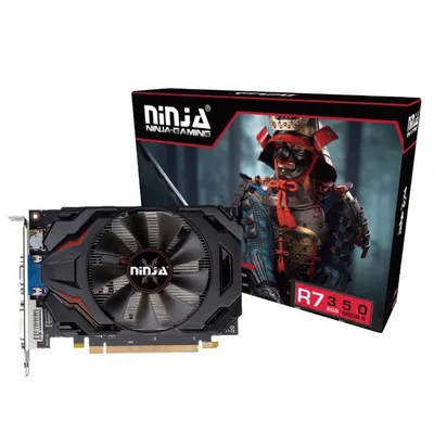 Видеокарта Ninja AKR735025F, R7 350, 2 ГБ GDDR5, 128 бит, PCI-Express 3.0