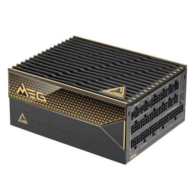 Блок питания MSI MEG Ai1600T PCIE5 306-7ZPEX11-CE0, 1600W, 80+ Titanium, ATX 3.1, модульный