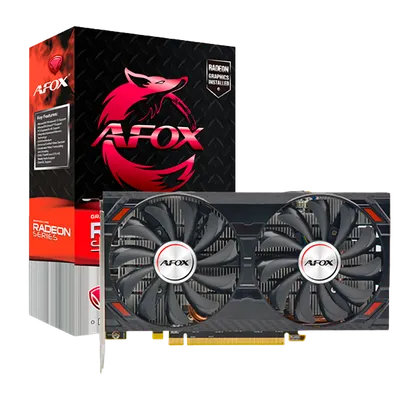 Видеокарта AFOX AFRX5500-8GD6H4, AMD Radeon RX 5500, 8 ГБ GDDR6, 128 бит, 2×DP, HDMI