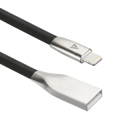 Кабель ACD ACD-U922-P5B, USB 2.0 Type-A — Lightning, 1,2 м, черный
