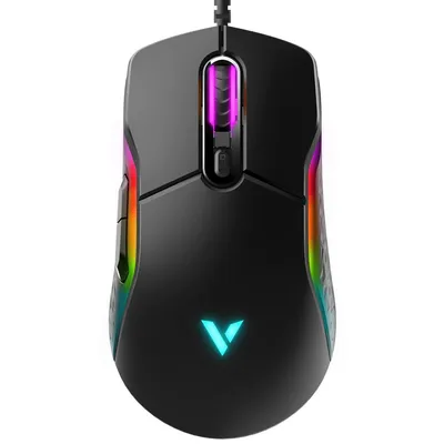 Мышь RAPOO VT200, игровая, проводная, 6200 DPI, USB