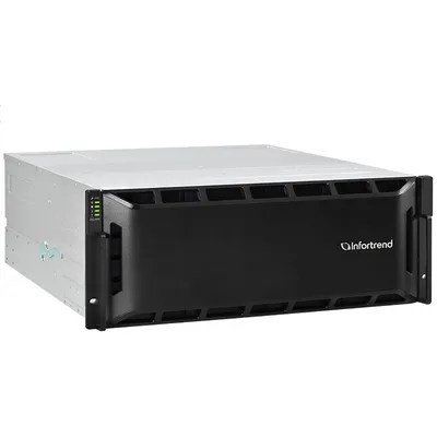 СХД Infortrend GS2024R01C0FD-8U32, 3U/16bay, Dual Controller, 8×1GbE iSCSI