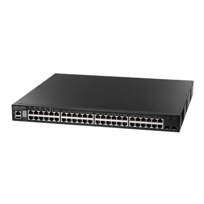 Коммутатор Edgecore ECS4620-52P, L3, 48×GE PoE (780W), 2×SFP+, stackable