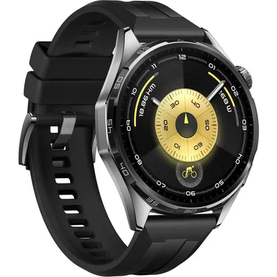 Смарт-часы Huawei Watch GT 6 Atum-B19F, 46мм, 1.47", черный/черный [55020fwf]