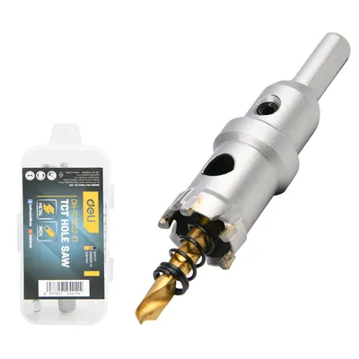 Коронка DELI DH-TCT022-E1, твердосплавная, диаметр 22 мм, шестигранный хвостовик