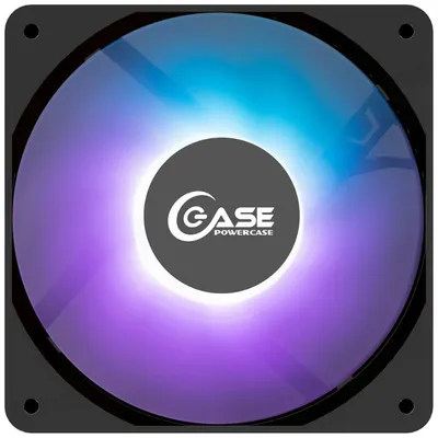 Вентилятор Powercase (M14LED) 5 color LED 140x140x25мм (3pin + Molex, 1100±10% об/мин) Bulk