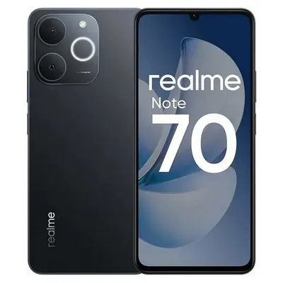 Смартфон Realme Note 70 6+128 черный