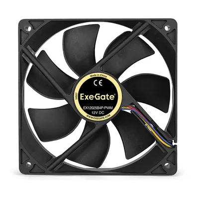 Вентилятор ExeGate EX283391RUS, 120×120×25мм, 4-pin PWM