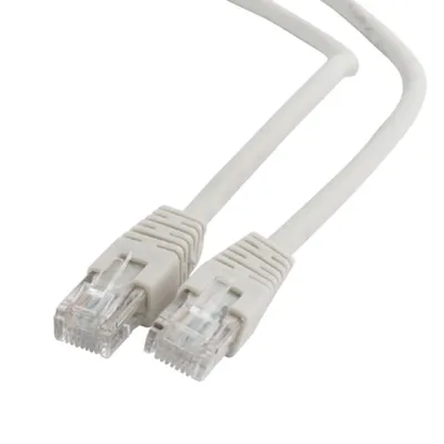 Патч-корд Cablexpert PP6U-1M, UTP, Cat.6, 1м, серый