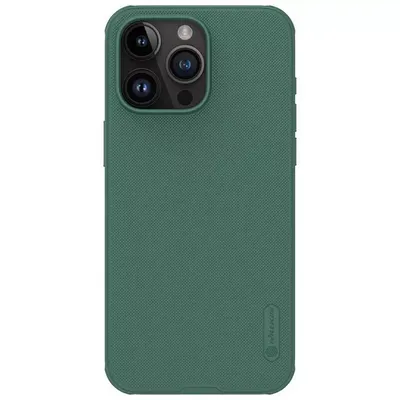 Чехол Nillkin 4020248, Super Frosted Shield Pro, темно-зеленый, iPhone 15 Pro Max
