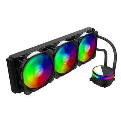 Система жидкостного охлаждения Alseye M360B, 3×120 мм, 700–1800 об/мин, 350 Вт