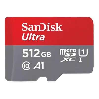 Карта памяти SanDisk Ultra SDSQUAC-512G-GN6MN, microSDXC, 512 ГБ, Class 10, UHS-I